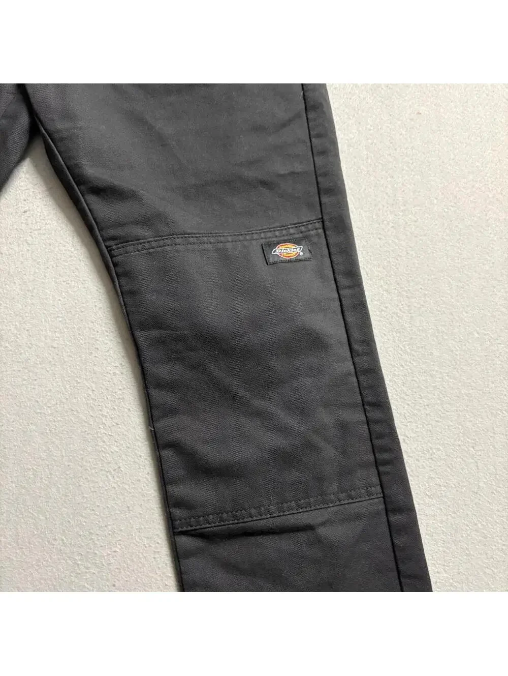 Dickies Skinny Straight Double Knee Pants Mens 31x30 Black Workwear WP811BK